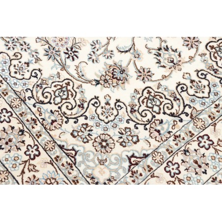 Tappeto Nain 9La Persia bianco verde 132x205