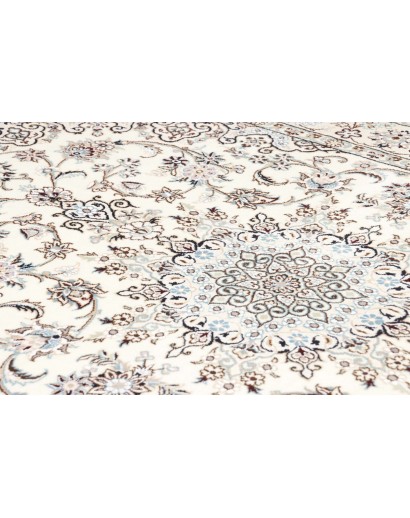 Tappeto Nain 9La Persia bianco verde 132x205