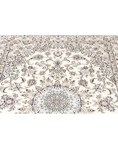 Tappeto Nain 9La Persia bianco verde 132x205