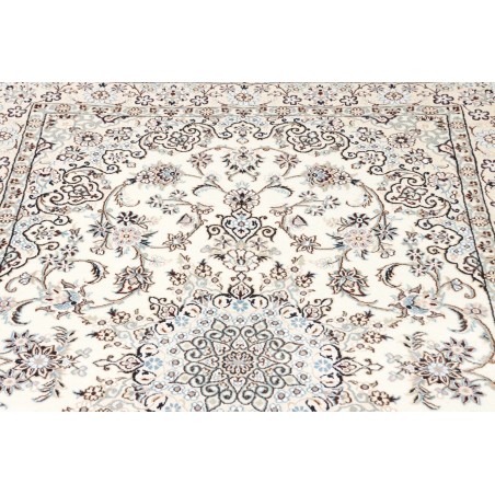 Tappeto Nain 9La Persia bianco verde 132x205