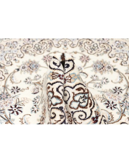 Tappeto Nain 9La Persia bianco verde 132x205