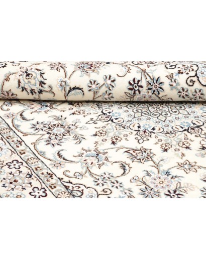 Tappeto Nain 9La Persia bianco verde 132x205