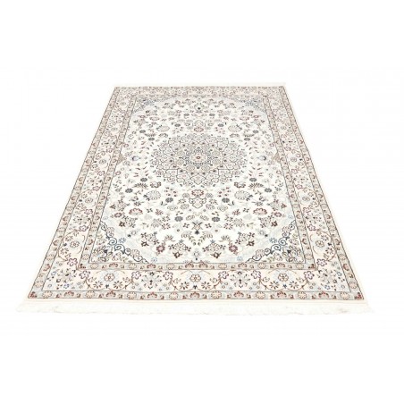 Tappeto Nain 9La Persia bianco verde 140x207