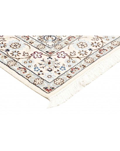 Tappeto Nain 9La Persia bianco verde 140x207