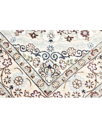 Tappeto Nain 9La Persia bianco verde 140x207