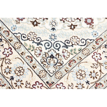 Tappeto Nain 9La Persia bianco verde 140x207