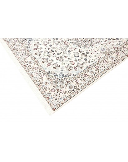 Tappeto Nain 9La Persia bianco verde 140x207