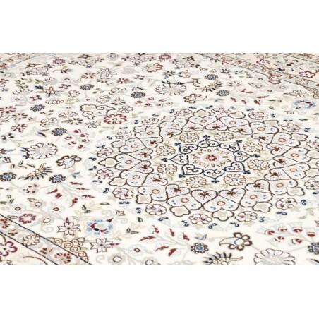 Tappeto Nain 9La Persia bianco verde 140x207