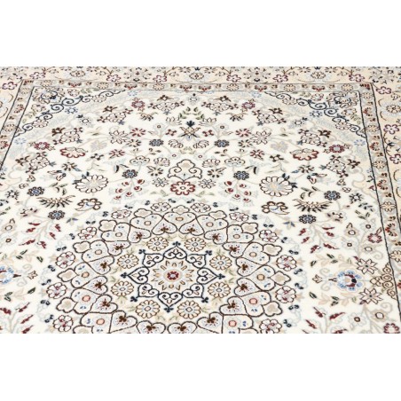 Tappeto Nain 9La Persia bianco verde 140x207