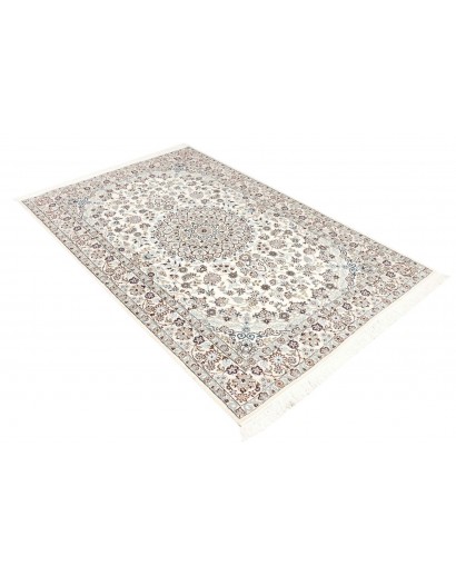 Tappeto Nain 9La Persia bianco grigio 130x207