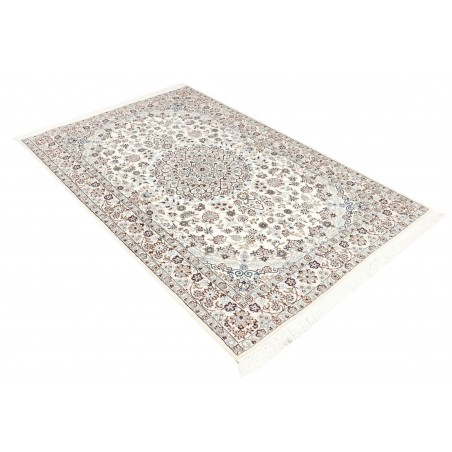 Tappeto Nain 9La Persia bianco grigio 130x207