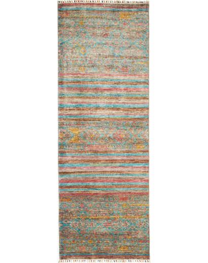 Tappeto Rubin Pakistan marrone verde 83x235