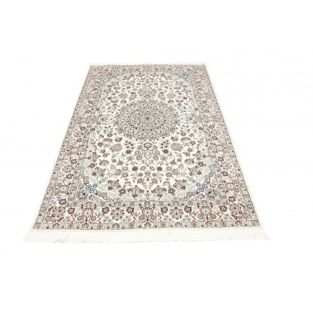 Tappeto Nain 9La Persia bianco grigio 130x207