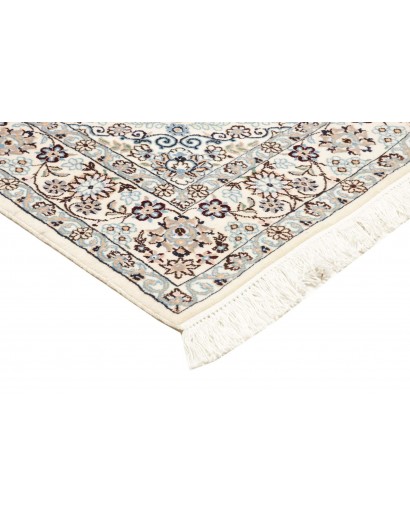 Tappeto Nain 9La Persia bianco grigio 130x207