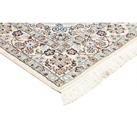 Tappeto Nain 9La Persia bianco grigio 130x207