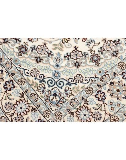 Tappeto Nain 9La Persia bianco grigio 130x207