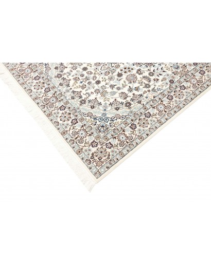 Tappeto Nain 9La Persia bianco grigio 130x207