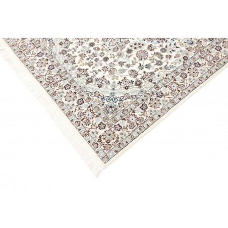 Tappeto Nain 9La Persia bianco grigio 130x207