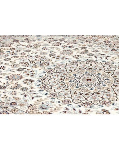 Tappeto Nain 9La Persia bianco grigio 130x207