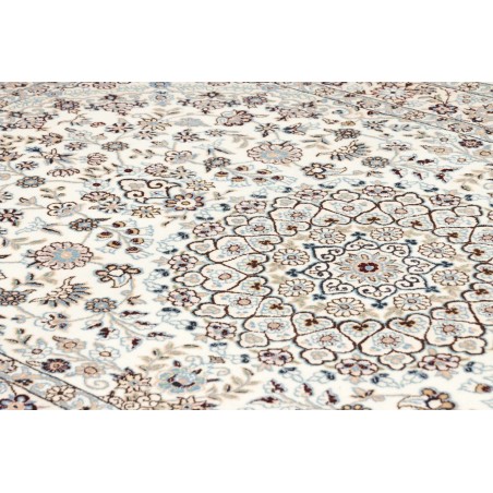 Tappeto Nain 9La Persia bianco grigio 130x207