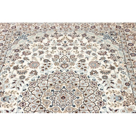 Tappeto Nain 9La Persia bianco grigio 130x207