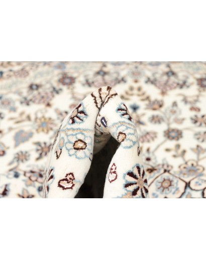 Tappeto Nain 9La Persia bianco grigio 130x207