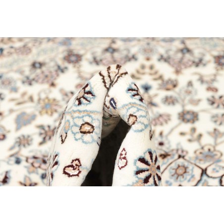 Tappeto Nain 9La Persia bianco grigio 130x207