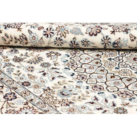 Tappeto Nain 9La Persia bianco grigio 130x207