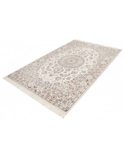 Tappeto Nain 9La Persia bianco azzurro 158x252