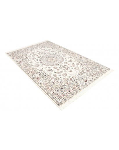 Tappeto Nain 9La Persia bianco azzurro 158x252