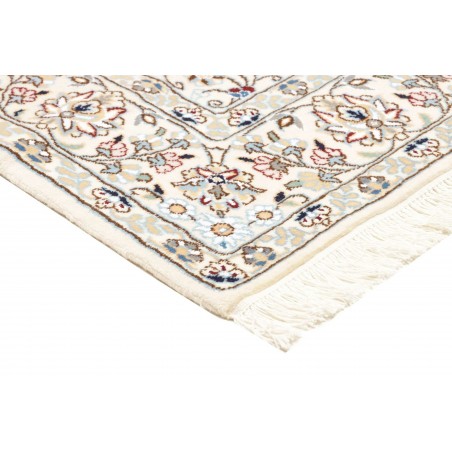 Tappeto Nain 9La Persia bianco azzurro 158x252