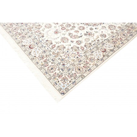 Tappeto Nain 9La Persia bianco azzurro 158x252