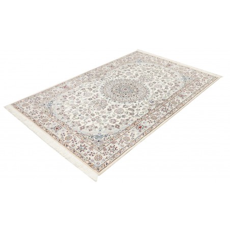 Tappeto Nain 9La Persia bianco verde 134x210
