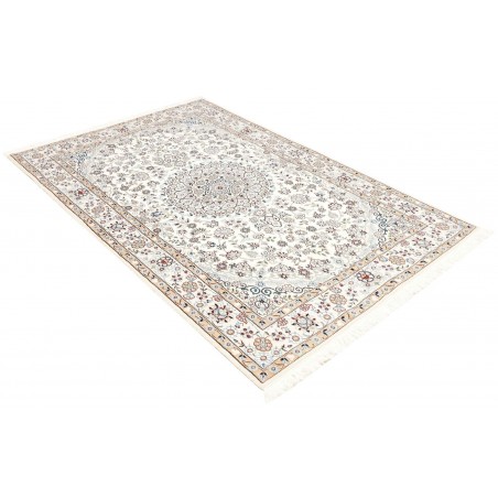 Tappeto Nain 9La Persia bianco verde 134x210