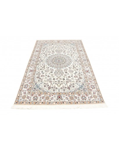 Tappeto Nain 9La Persia bianco verde 134x210
