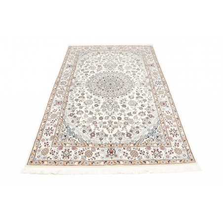 Tappeto Nain 9La Persia bianco verde 134x210