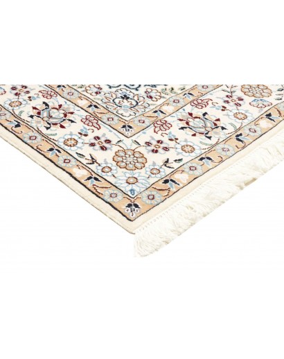 Tappeto Nain 9La Persia bianco verde 134x210