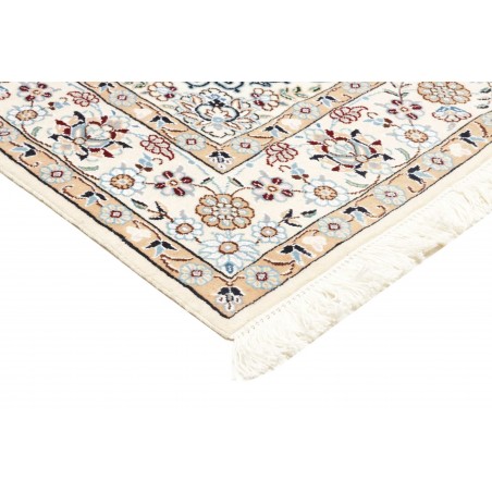 Tappeto Nain 9La Persia bianco verde 134x210