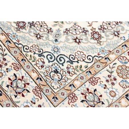 Tappeto Nain 9La Persia bianco verde 134x210