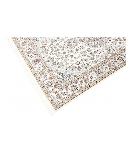 Tappeto Nain 9La Persia bianco verde 134x210