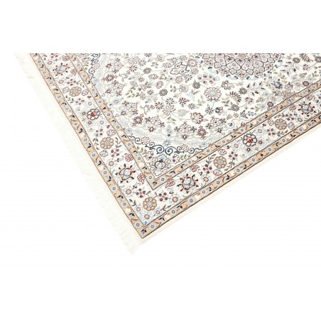 Tappeto Nain 9La Persia bianco verde 134x210