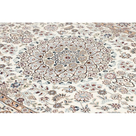 Tappeto Nain 9La Persia bianco verde 134x210