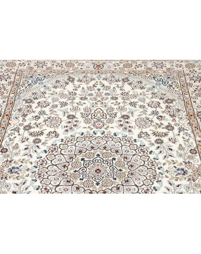 Tappeto Nain 9La Persia bianco verde 134x210