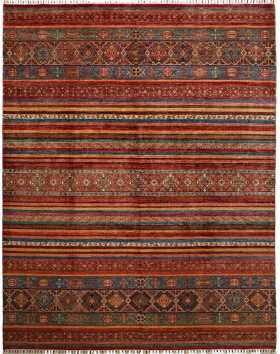 Tappeto Samarkand Pakistan marrone arancione 253x310
