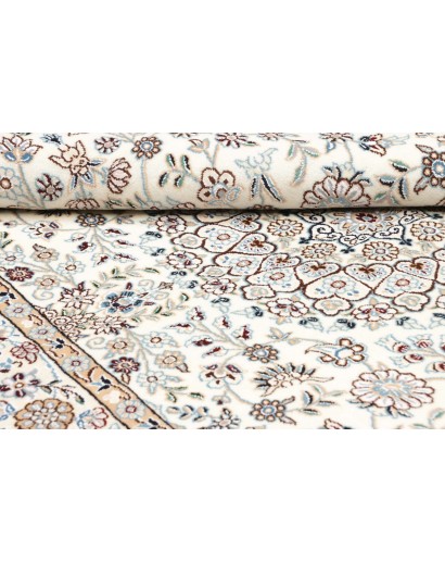 Tappeto Nain 9La Persia bianco verde 134x210