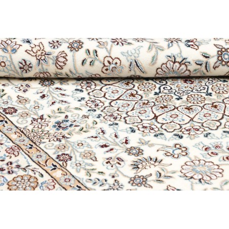 Tappeto Nain 9La Persia bianco verde 134x210