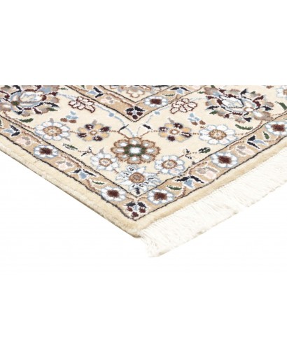 Tappeto Nain 9La Persia bianco marrone 133x210