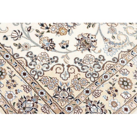 Tappeto Nain 9La Persia bianco marrone 133x210
