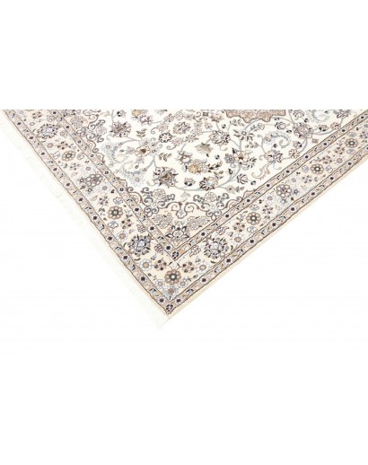 Tappeto Nain 9La Persia bianco marrone 133x210