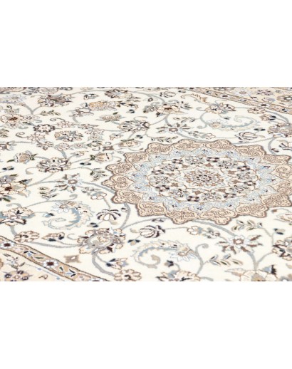 Tappeto Nain 9La Persia bianco marrone 133x210
